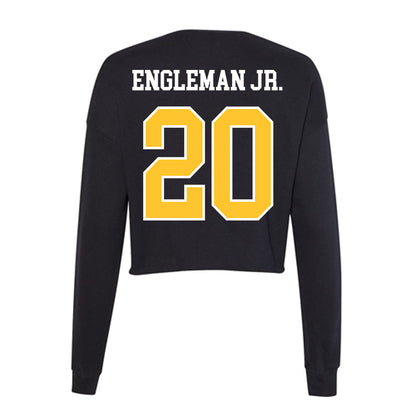 East Carolina - NCAA Football : TJ Engleman Jr. - Classic Shersey Women's Cropped Crew Fleece-1