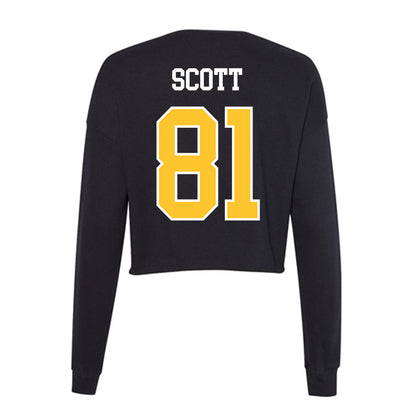 East Carolina - NCAA Football : Mason Scott - Classic Shersey Women's Cropped Crew Fleece-1