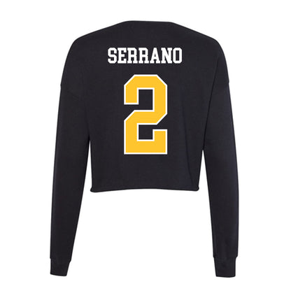 East Carolina - NCAA Women's Soccer : Sofia Serrano - Classic Shersey Women's Cropped Crew Fleece-1