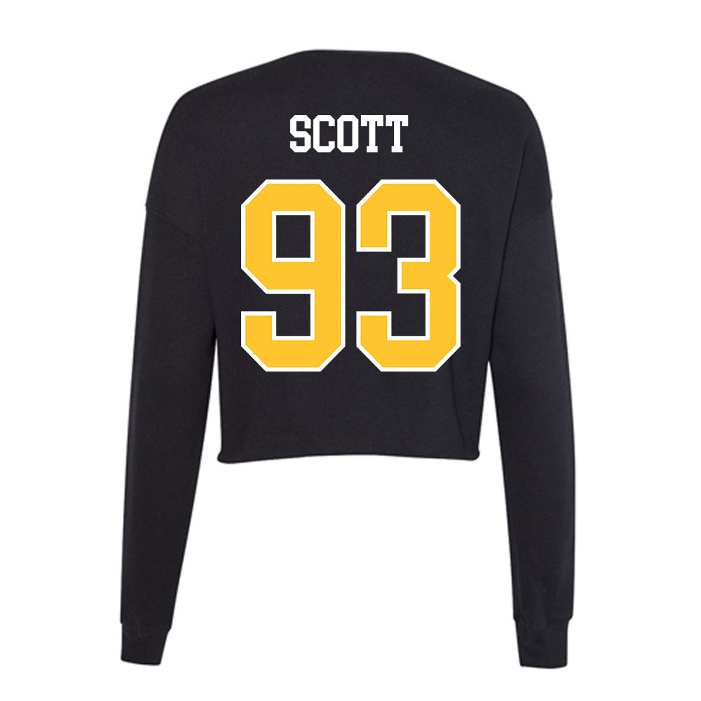 East Carolina - NCAA Football : Everett Scott - Classic Shersey Women's Cropped Crew Fleece-1