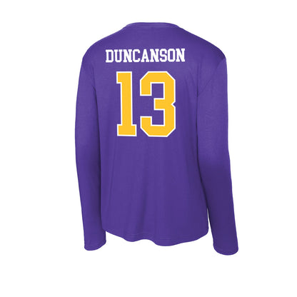 East Carolina - NCAA Football : Ayden Duncanson - Classic Shersey Activewear Long Sleeve T-Shirt-1