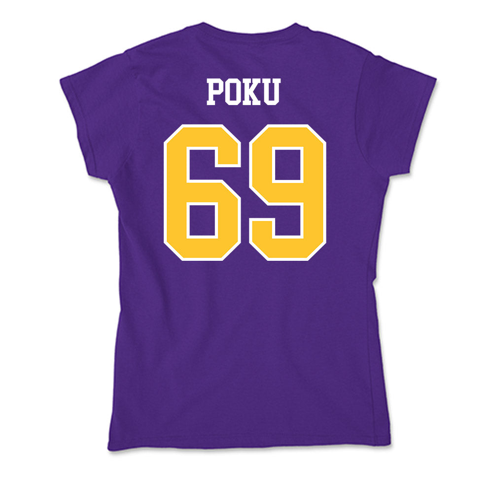 East Carolina - NCAA Football : Emmanuel Poku - Classic Shersey Soft Style Women’s T-Shirt-1