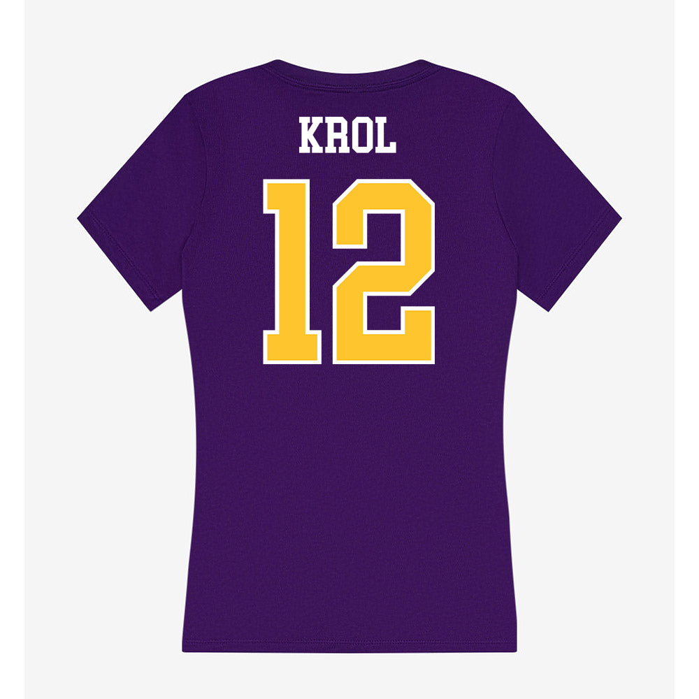 East Carolina - NCAA Softball : Jenna Krol - Classic Shersey Women's V-Neck T-Shirt-1