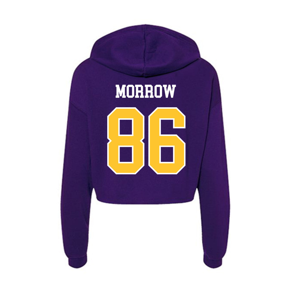 East Carolina - NCAA Football : Kaleb Morrow - Classic Shersey Women's Crop Fleece Hoodie-1