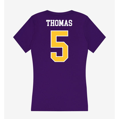 East Carolina - NCAA Women's Soccer : Molly Thomas - Classic Shersey Women's V-Neck T-Shirt-1