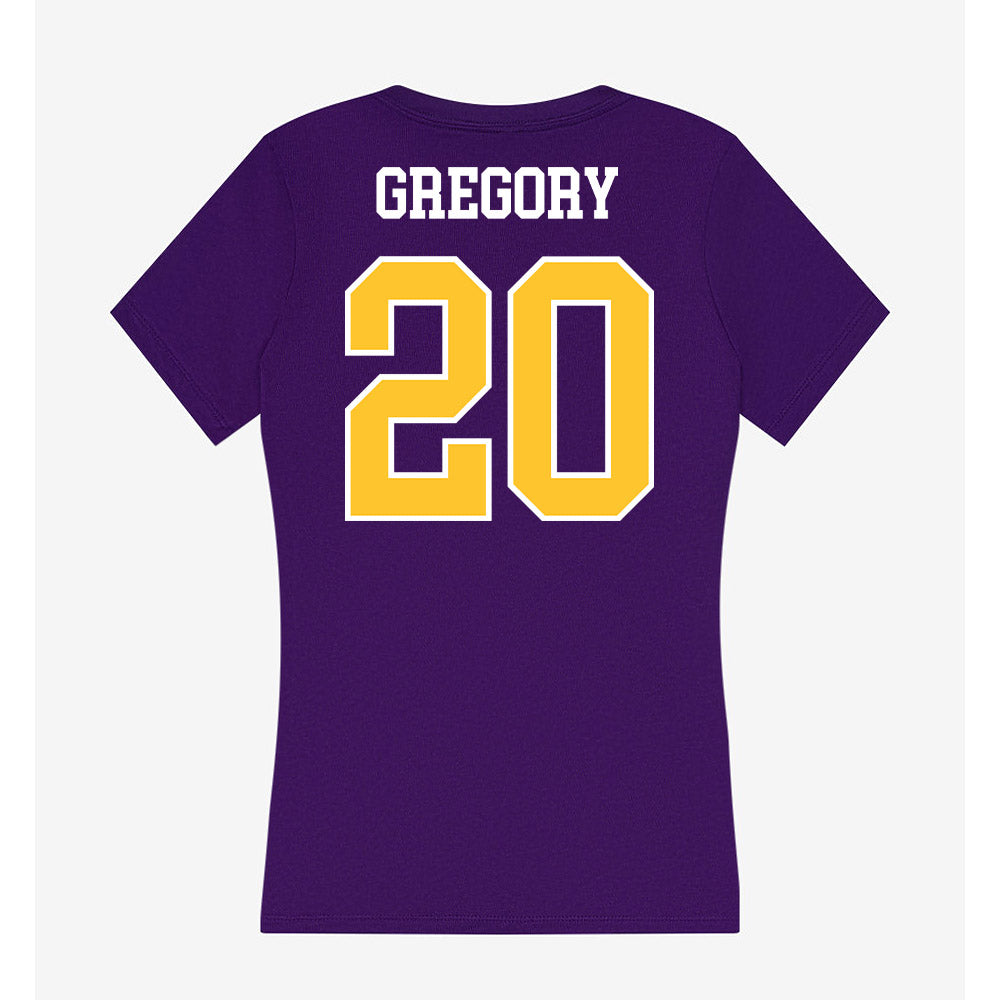 East Carolina - NCAA Women's Soccer : Mackenna Gregory - Classic Shersey Women's V-Neck T-Shirt-1