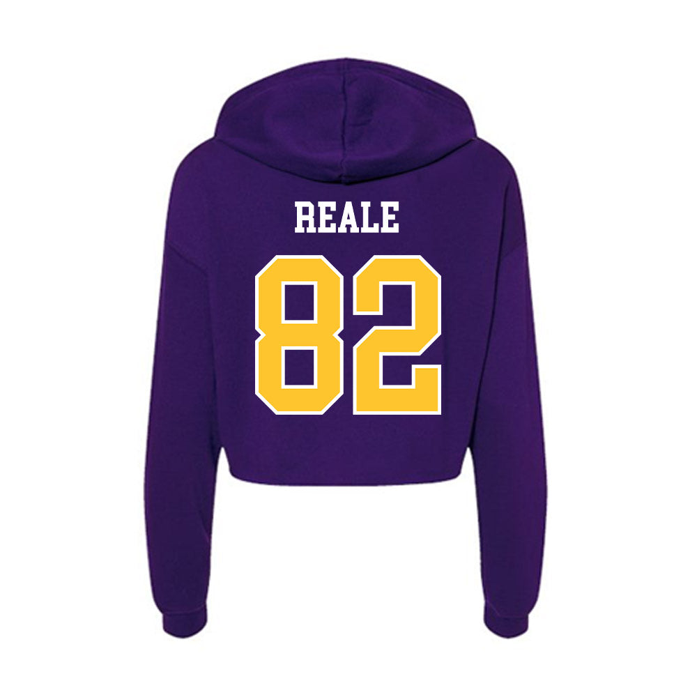 East Carolina - NCAA Football : Gage Reale - Classic Shersey Women's Crop Fleece Hoodie-1
