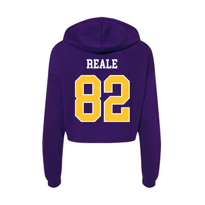 East Carolina - NCAA Football : Gage Reale - Classic Shersey Women's Crop Fleece Hoodie-1