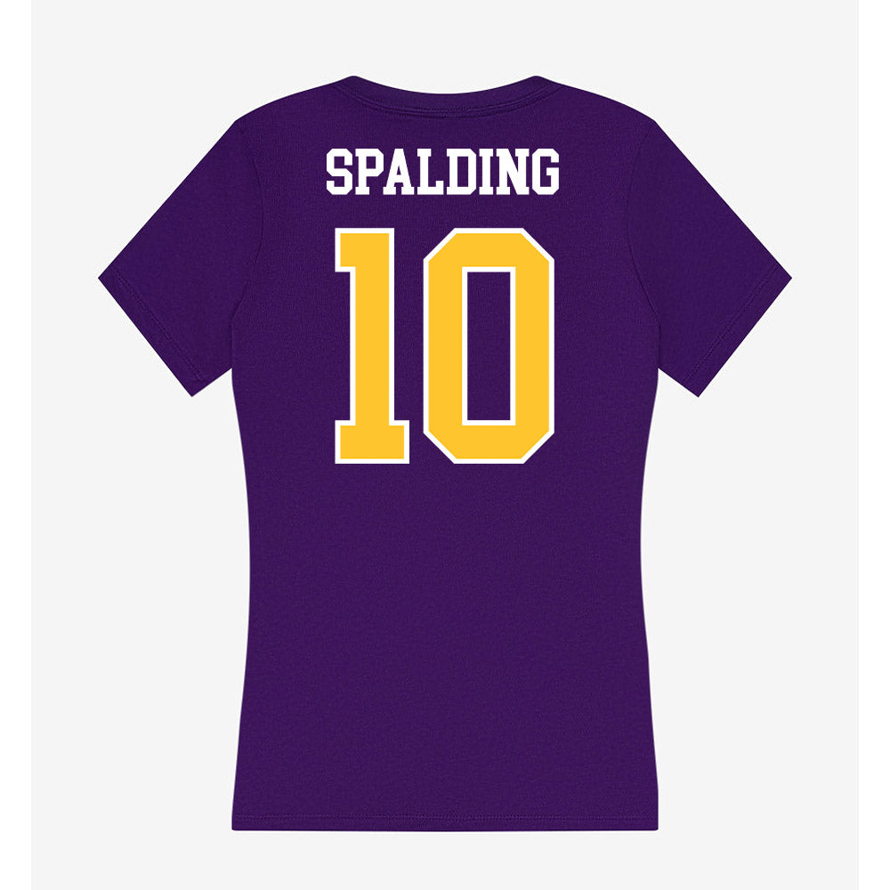 East Carolina - NCAA Football : Brock Spalding - Classic Shersey Women's V-Neck T-Shirt-1