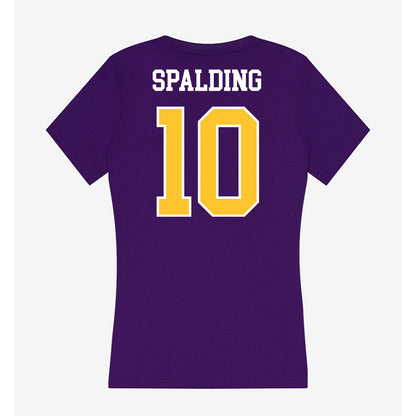 East Carolina - NCAA Football : Brock Spalding - Classic Shersey Women's V-Neck T-Shirt-1