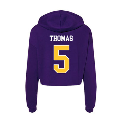 East Carolina - NCAA Women's Soccer : Molly Thomas - Classic Shersey Women's Crop Fleece Hoodie-1