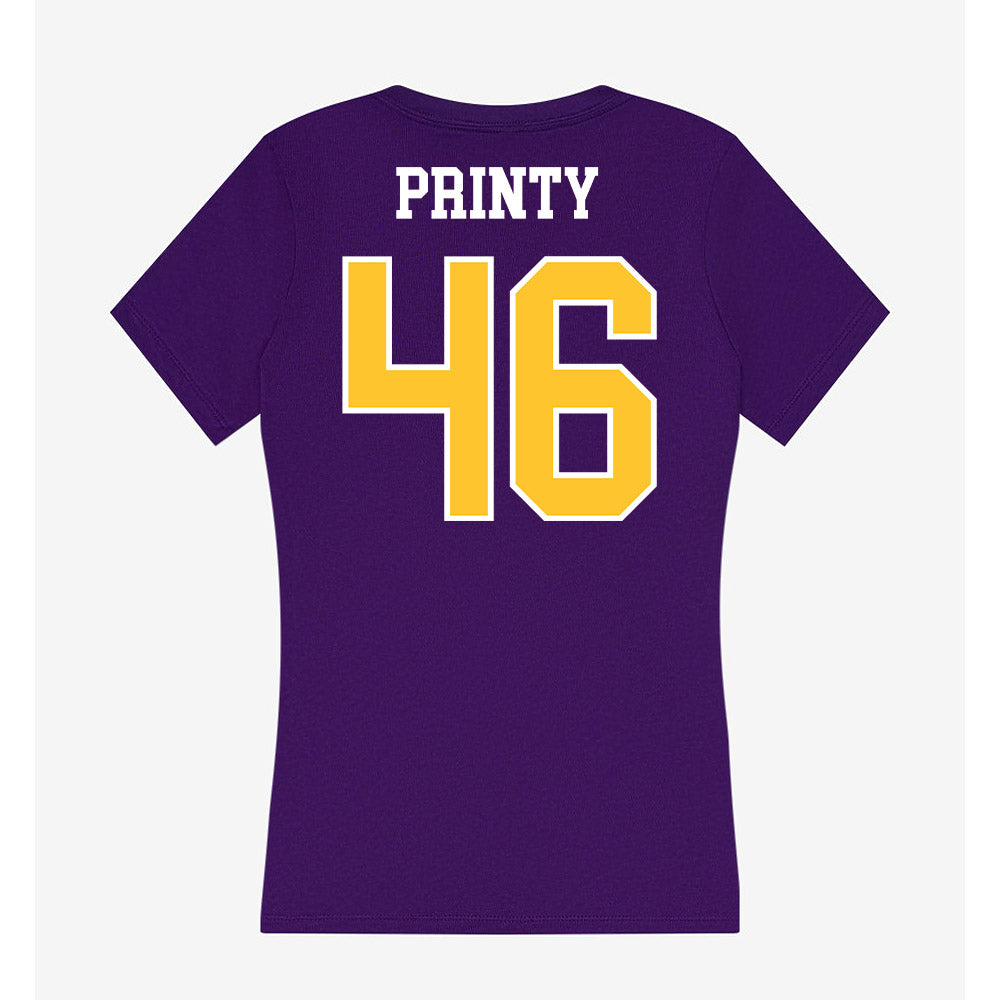 East Carolina - NCAA Football : Reagan Printy - Classic Shersey Women's V-Neck T-Shirt-1