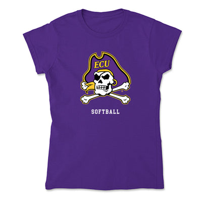 East Carolina - NCAA Softball : Anna Sawyer - Classic Shersey Soft Style Women’s T-Shirt-0