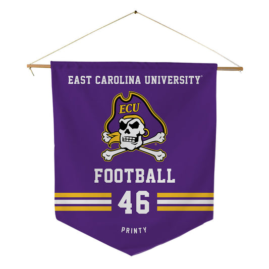 East Carolina - NCAA Football : Reagan Printy - Pennant - 18" x 21"-0