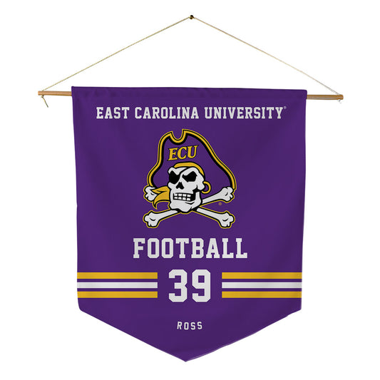 East Carolina - NCAA Football : Angelo Ross - Pennant - 18" x 21"-0