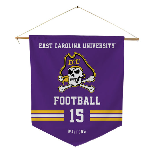 East Carolina - NCAA Football : Jyron Waiters - Pennant - 18" x 21"-0