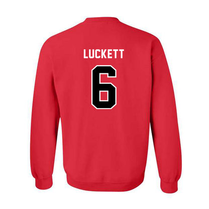 Western Kentucky - NCAA Baseball : Logan Luckett - Classic Shersey Crewneck Sweatshirt-1
