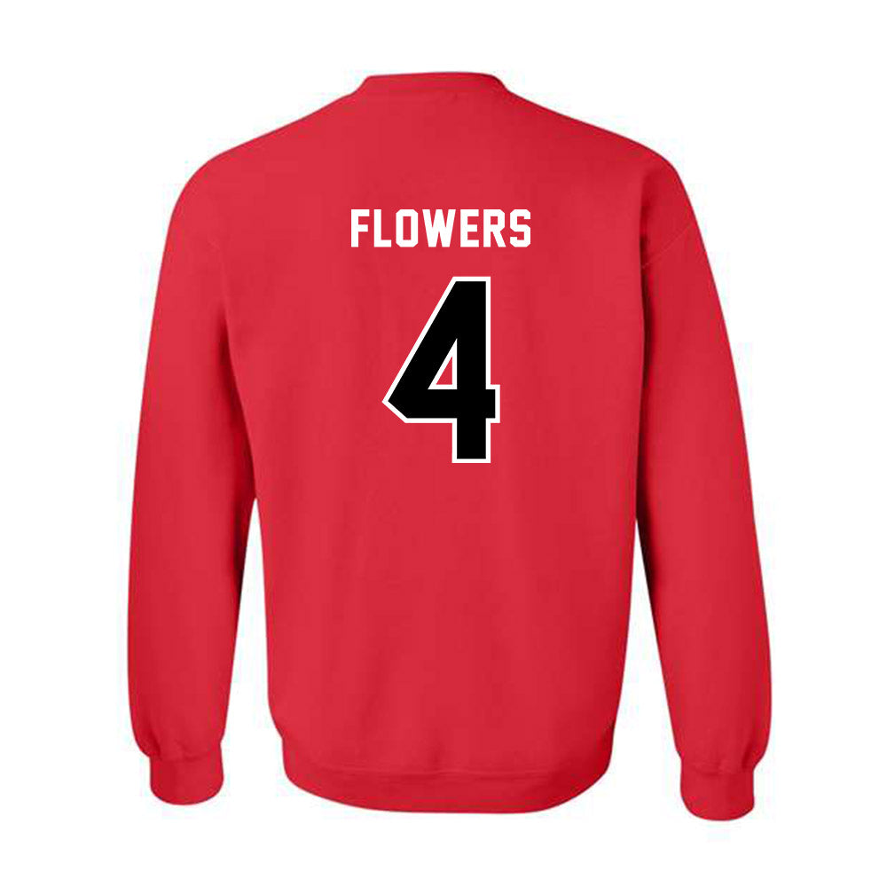 Western Kentucky - NCAA Football : Cameron Flowers - Classic Shersey Crewneck Sweatshirt-1