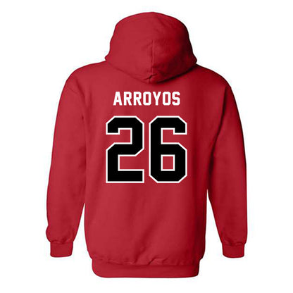 Western Kentucky - NCAA Baseball : Lane Arroyos - Classic Shersey Hooded Sweatshirt-1