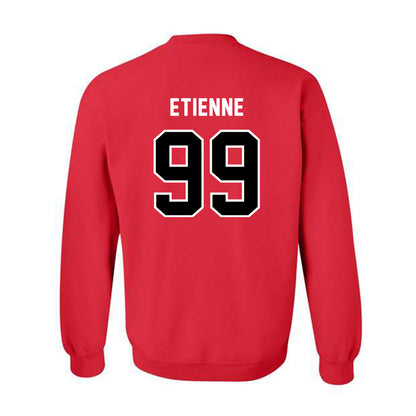 Western Kentucky - NCAA Football : Eric Etienne - Classic Shersey Crewneck Sweatshirt-1