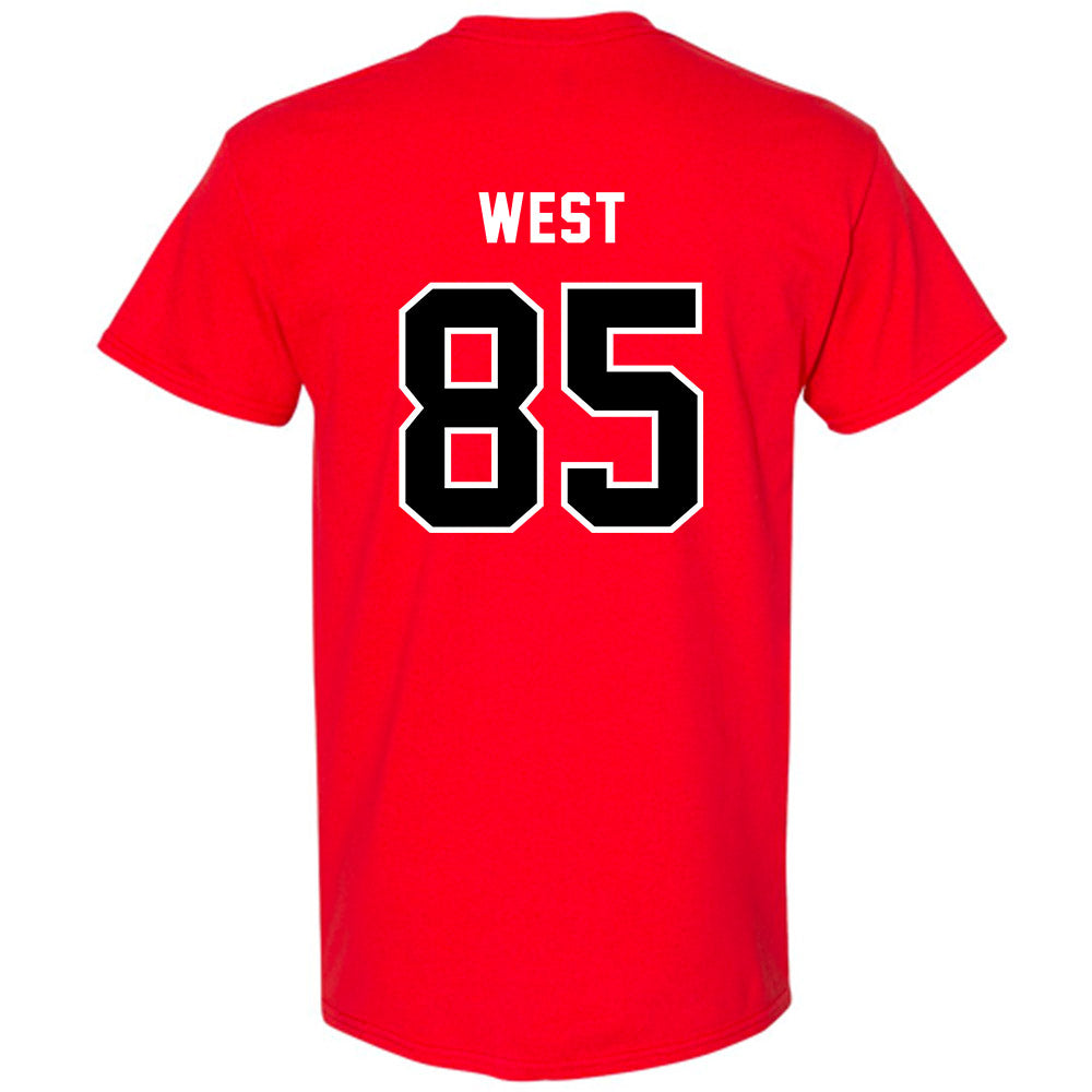 Western Kentucky - NCAA Football : Jackson West - Classic Shersey T-Shirt-1