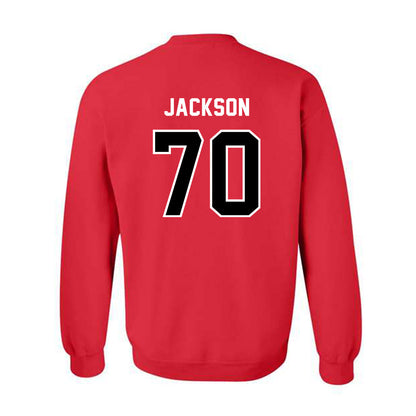 Western Kentucky - NCAA Football : Jemeil Jackson - Classic Shersey Crewneck Sweatshirt-1