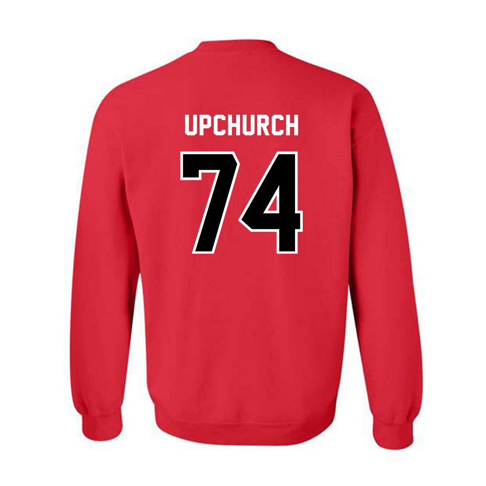 Western Kentucky - NCAA Football : Karsten Upchurch - Classic Shersey Crewneck Sweatshirt-1