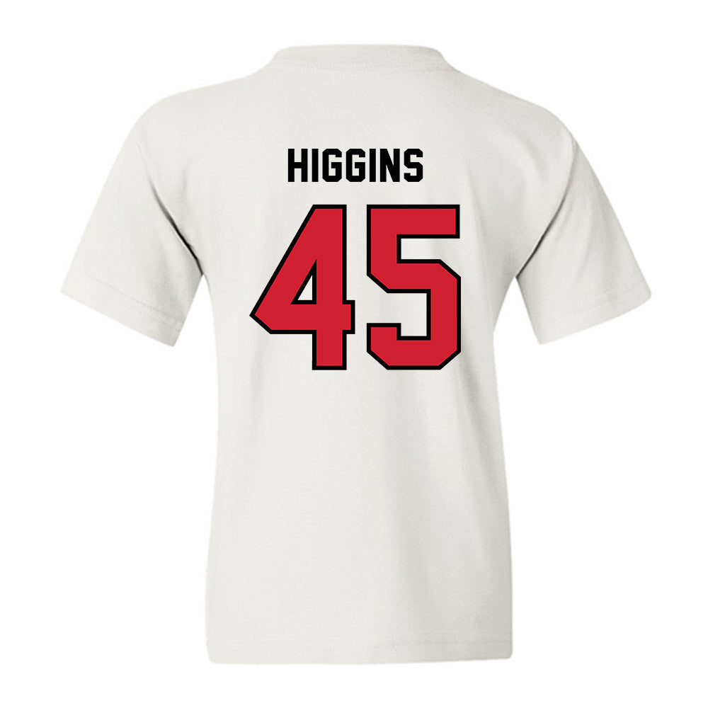 Western Kentucky - NCAA Baseball : Cal Higgins - Classic Shersey Youth T-Shirt-1