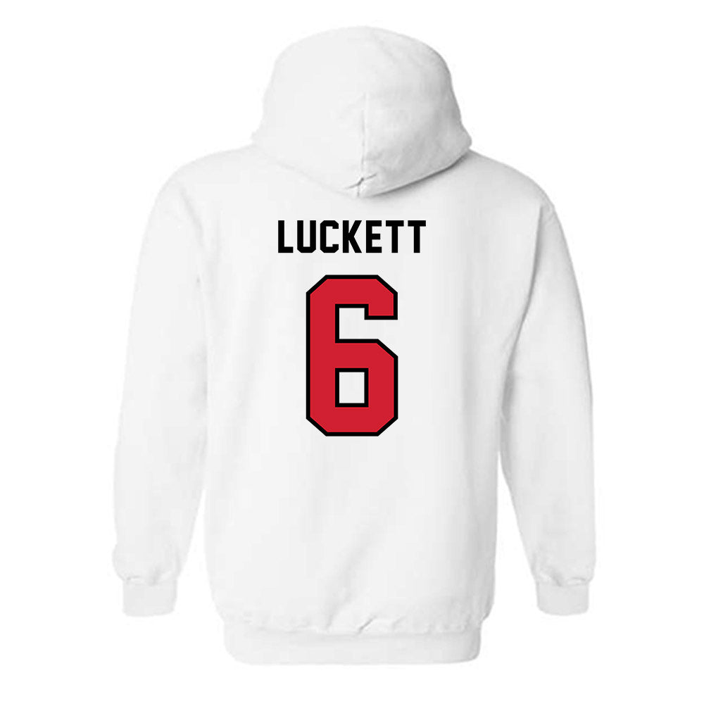 Western Kentucky - NCAA Baseball : Logan Luckett - Classic Shersey Hooded Sweatshirt-1