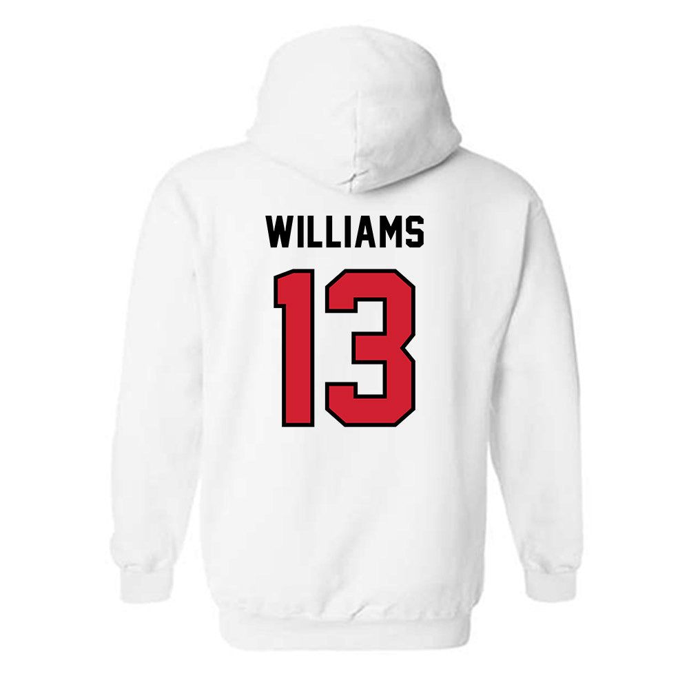 Western Kentucky - NCAA Football : Kelby Williams - Classic Shersey Hooded Sweatshirt-1