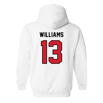 Western Kentucky - NCAA Football : Kelby Williams - Classic Shersey Hooded Sweatshirt-1