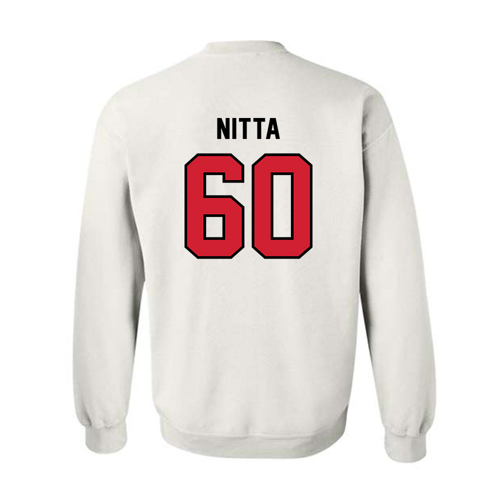 Western Kentucky - NCAA Football : Caleb Nitta - Classic Shersey Crewneck Sweatshirt-1