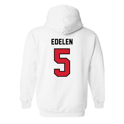 Western Kentucky - NCAA Men's Basketball : Jack Edelen - Classic Shersey Hooded Sweatshirt-1