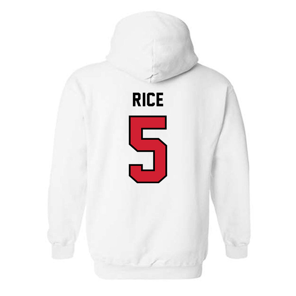 Western Kentucky - NCAA Women's Soccer : Ansley Rice - Classic Shersey Hooded Sweatshirt-1