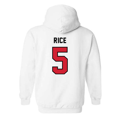 Western Kentucky - NCAA Women's Soccer : Ansley Rice - Classic Shersey Hooded Sweatshirt-1