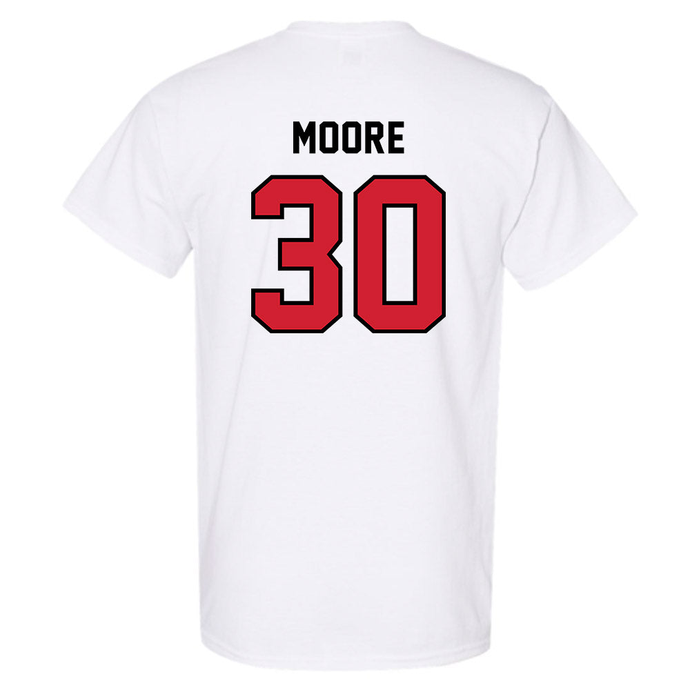 Western Kentucky - NCAA Men's Basketball : Teagan Moore - Classic Shersey T-Shirt-1