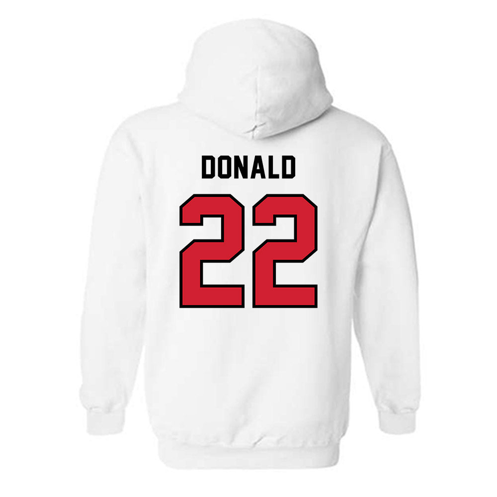 Western Kentucky - NCAA Football : Jordan Donald - Classic Shersey Hooded Sweatshirt-1