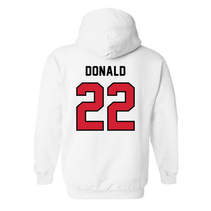 Western Kentucky - NCAA Football : Jordan Donald - Classic Shersey Hooded Sweatshirt-1