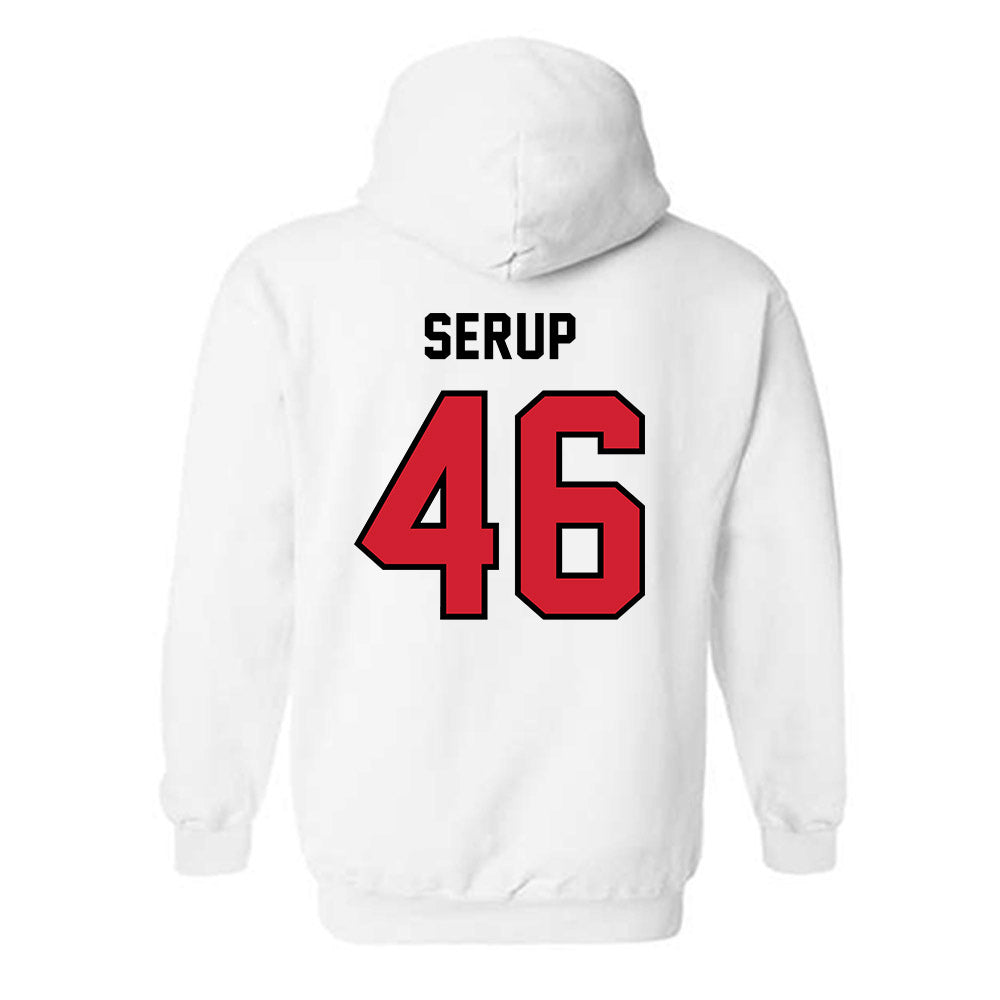 Western Kentucky - NCAA Baseball : Zack Serup - Classic Shersey Hooded Sweatshirt-1
