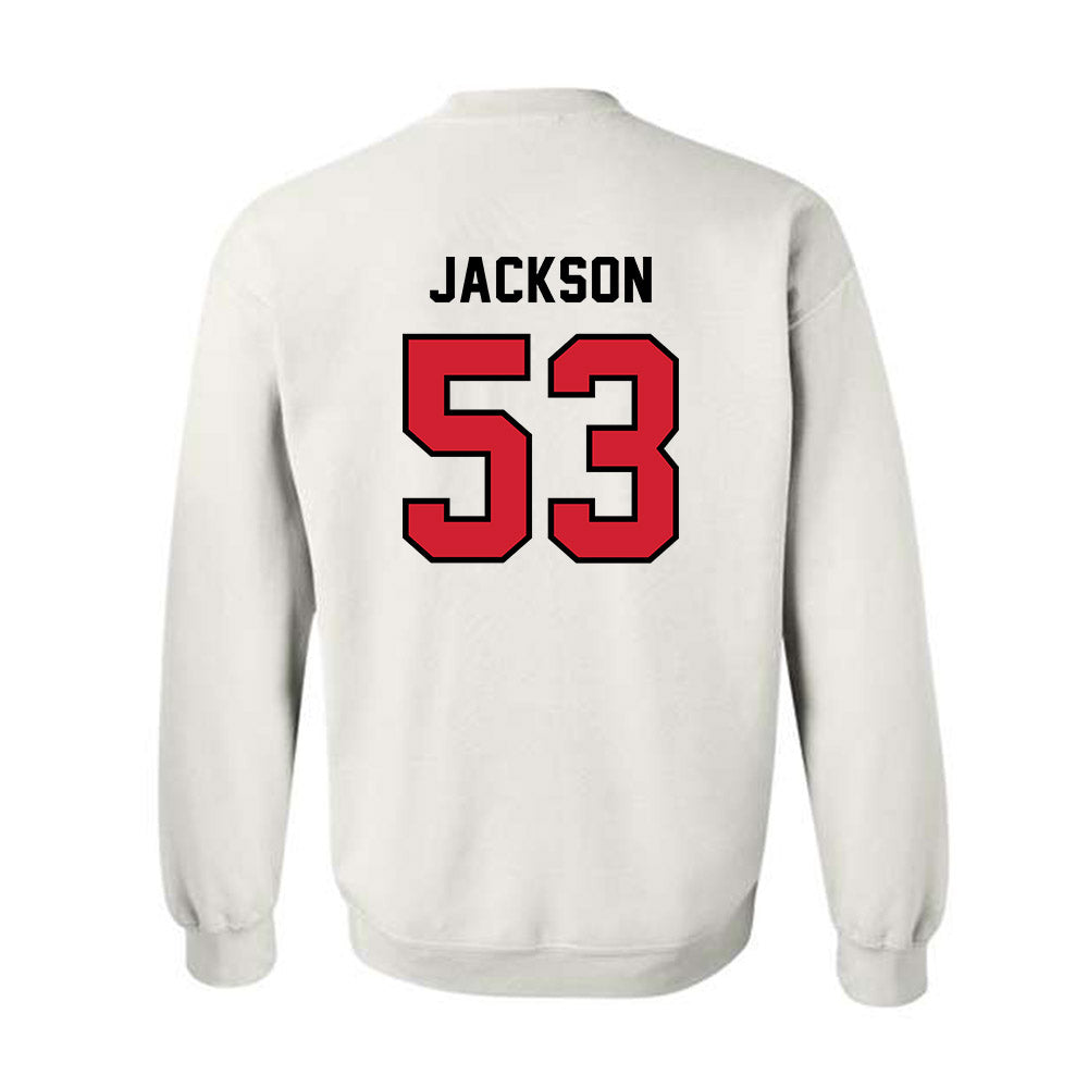 Western Kentucky - NCAA Football : Marshall Jackson - Classic Shersey Crewneck Sweatshirt-1