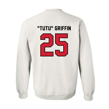 Western Kentucky - NCAA Football : Xavion "Tutu" Griffin - Classic Shersey Crewneck Sweatshirt-1