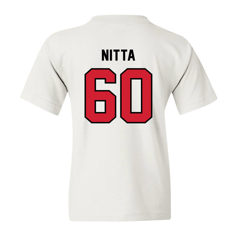 Western Kentucky - NCAA Football : Caleb Nitta - Classic Shersey Youth T-Shirt-1