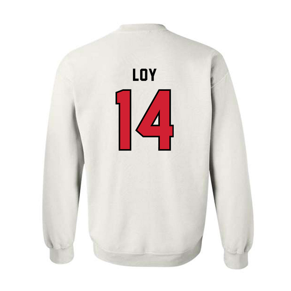 Western Kentucky - NCAA Football : Owen Loy - Classic Shersey Crewneck Sweatshirt-1