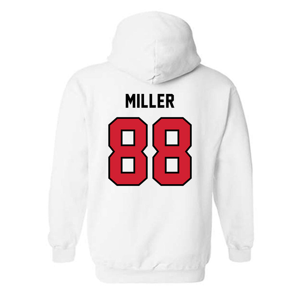 Western Kentucky - NCAA Football : Aiden Miller - Classic Shersey Hooded Sweatshirt-1
