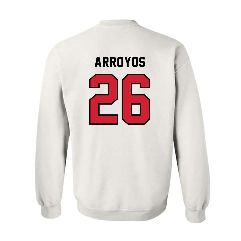 Western Kentucky - NCAA Baseball : Lane Arroyos - Classic Shersey Crewneck Sweatshirt-1