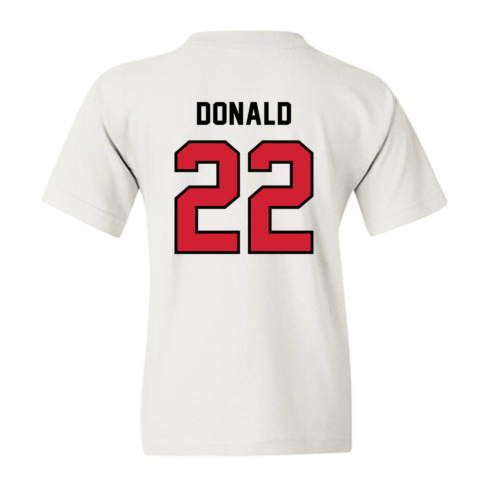 Western Kentucky - NCAA Football : Jordan Donald - Classic Shersey Youth T-Shirt-1