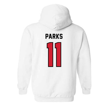 Western Kentucky - NCAA Football : Tucker Parks - Classic Shersey Hooded Sweatshirt-1