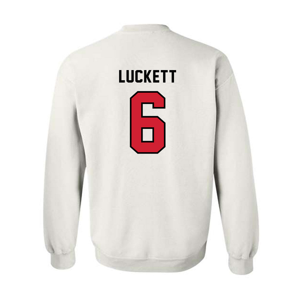 Western Kentucky - NCAA Baseball : Logan Luckett - Classic Shersey Crewneck Sweatshirt-1