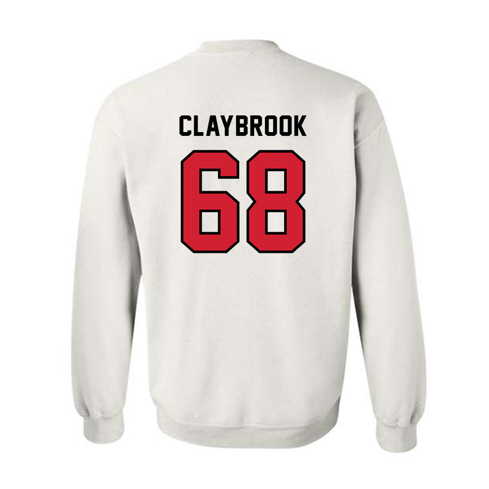 Western Kentucky - NCAA Football : Gabe Claybrook - Classic Shersey Crewneck Sweatshirt-1