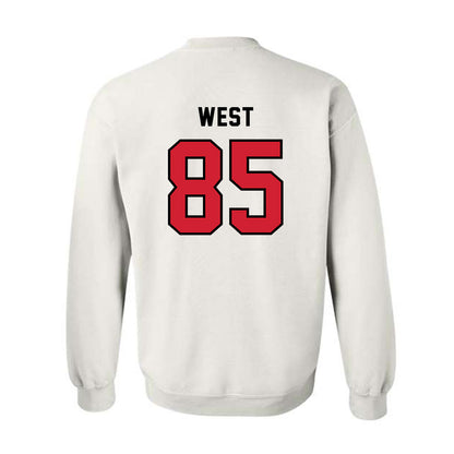 Western Kentucky - NCAA Football : Jackson West - Classic Shersey Crewneck Sweatshirt-1
